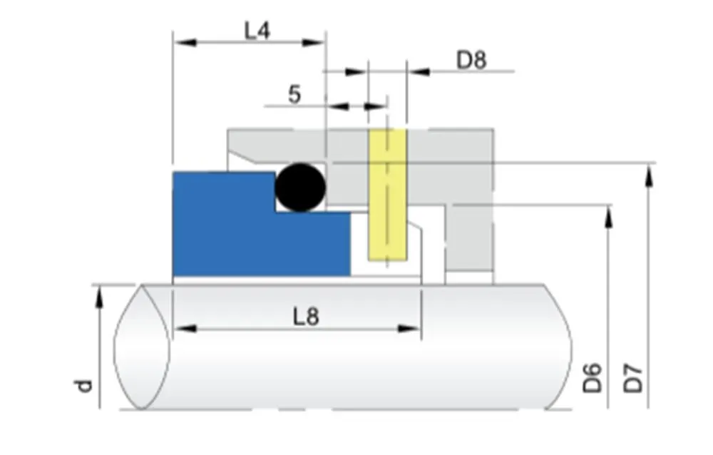 WG 24DINL Stationary Seat Series for Pumps