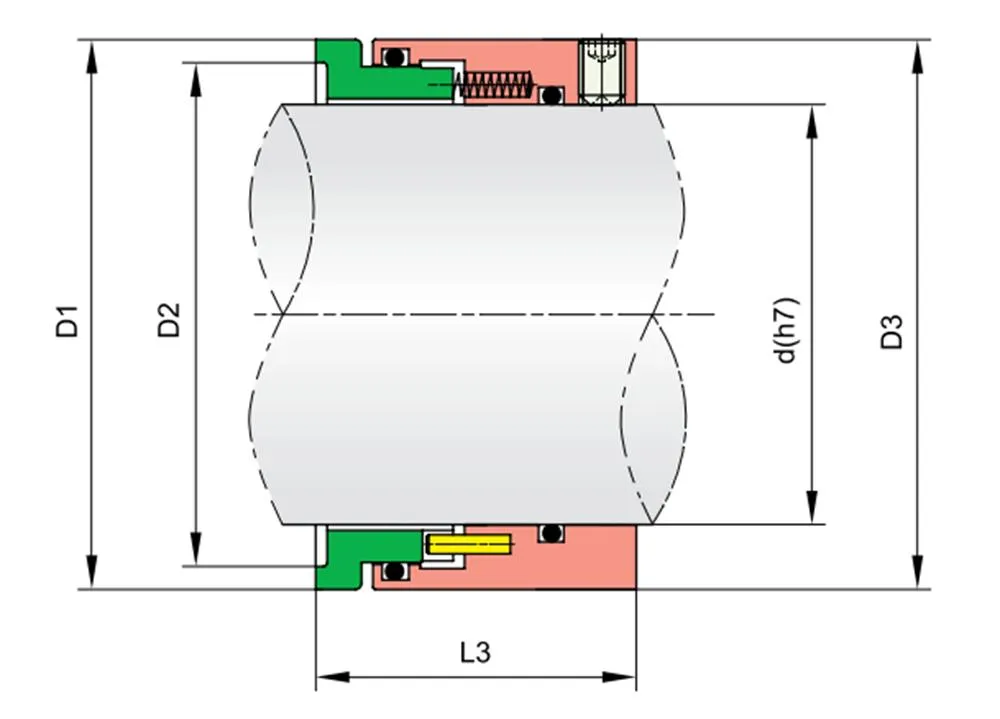 65TS PC29 O-ring Mechanical Seals for Pumps