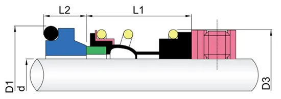 WG GLF-16 Grundfose Pump Mechanical Seals for Pumps