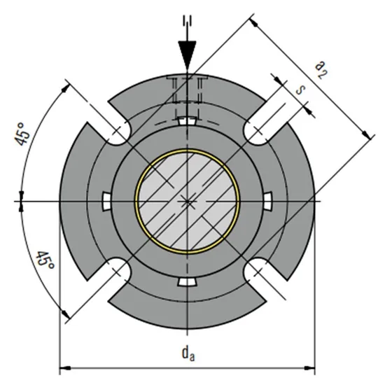 106 GSO-DN Mechanical Seals for Pumps Pusher Seals