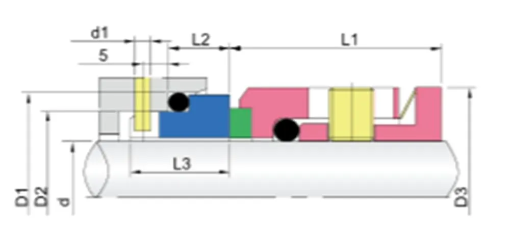 WG 82 Wave Spring Mechanical Seals for Pumps