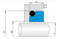 32TS C18 Mechanical Seals Seat Series for Pumps
