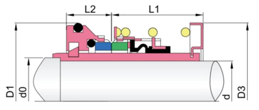 WG NULL OEM Mechanical Seals for Pumps