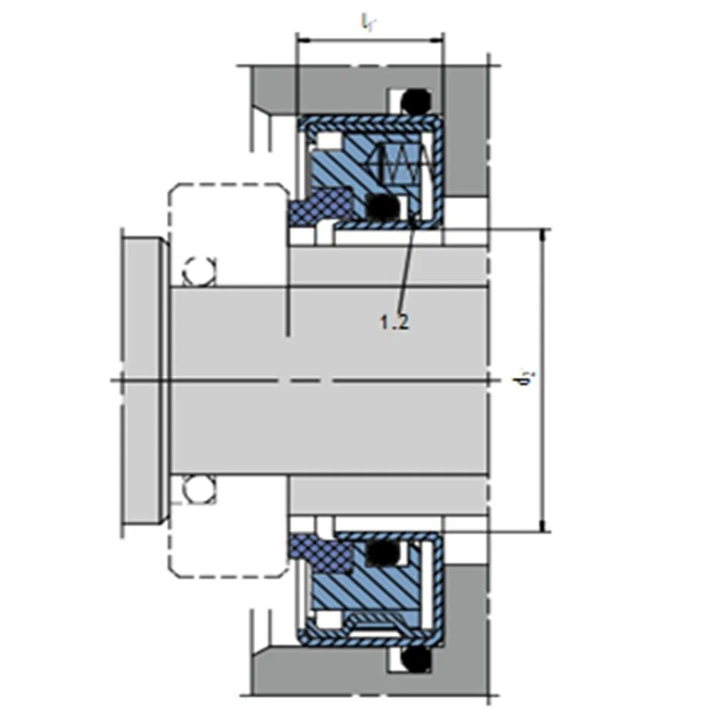 38 H10/H8 Mechanical Seals for Pumps Pusher Seals