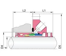 68TS PC33K O-ring Mechanical Seals for Pumps