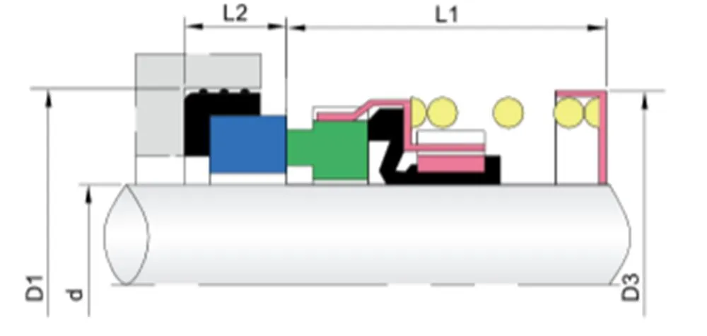 WG560A Elastomer Bellow Mechanical Seals for Pumps