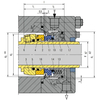 102 EM300 Mechanical Seals for Pumps Pusher Seals