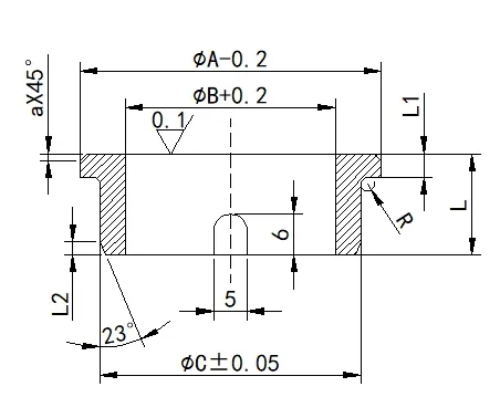 Stationary Ring G16 Seals Ring SIC Ring Carbon Ring for All Kinds of Mechanical Seals