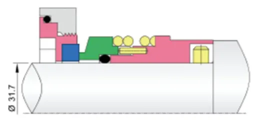 WG 92-35 OEM Mechanical Seals for Pumps