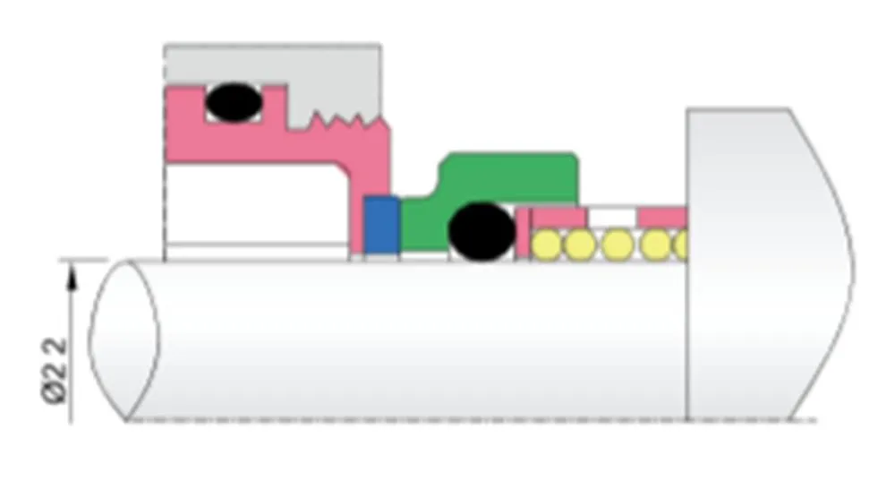 WG T93-22 OEM Mechanical Seals for Pumps
