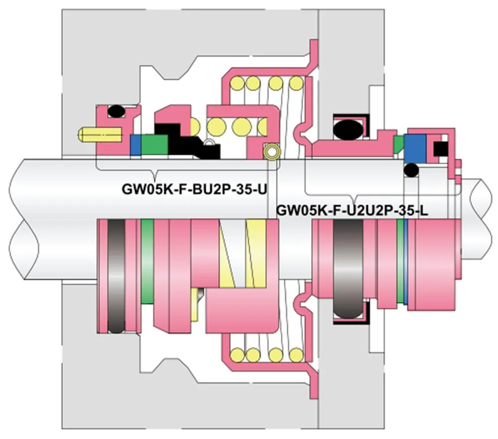 WG 05K-F Flygt Pump Mechanical Seals for Pumps