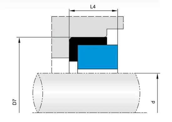 42TS L06 Mechanical Seals Seat Series for Pumps