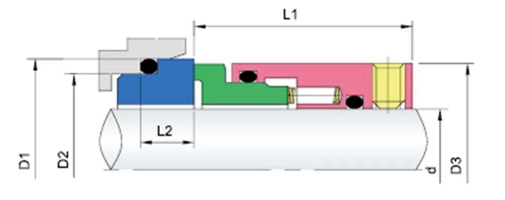 WG891 Multi Spring Mechanical Seals for Pumps