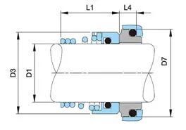 Single Spring Mechanical Seals TS12