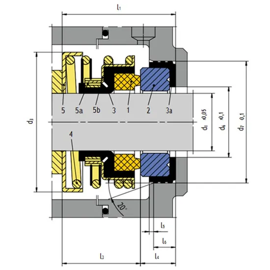 69 BT-PN Mechanical Seals for Pumps Pusher Seals