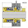 107 HRGS-D Mechanical Seals for Pumps Pusher Seals