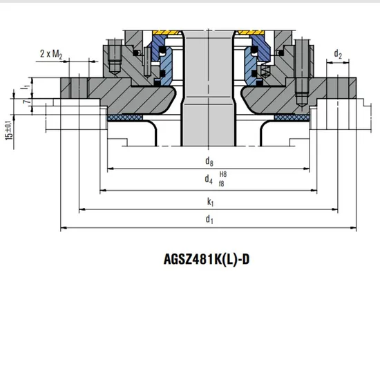 114 AGSZ Mechanical Seals for Pumps Pusher Seals