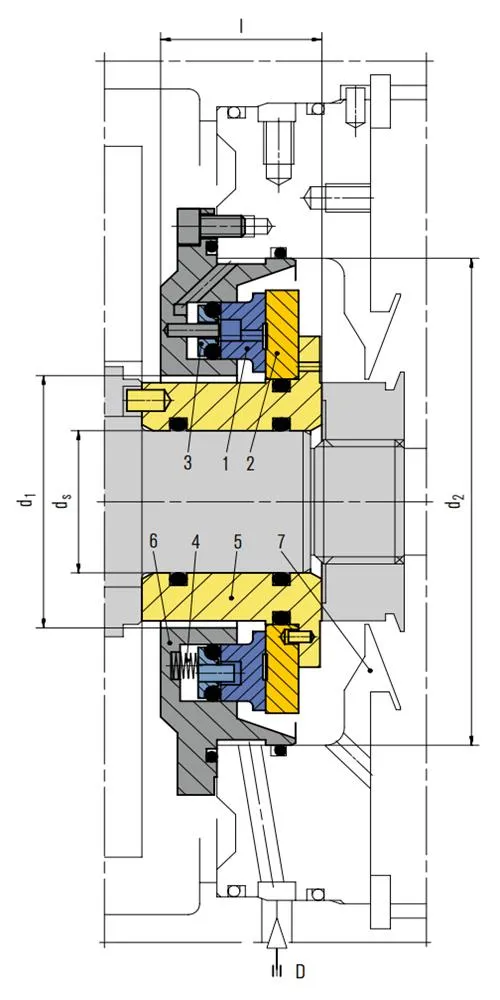 144 CobaSeal Mechanical Seals for Pumps Pusher Seals