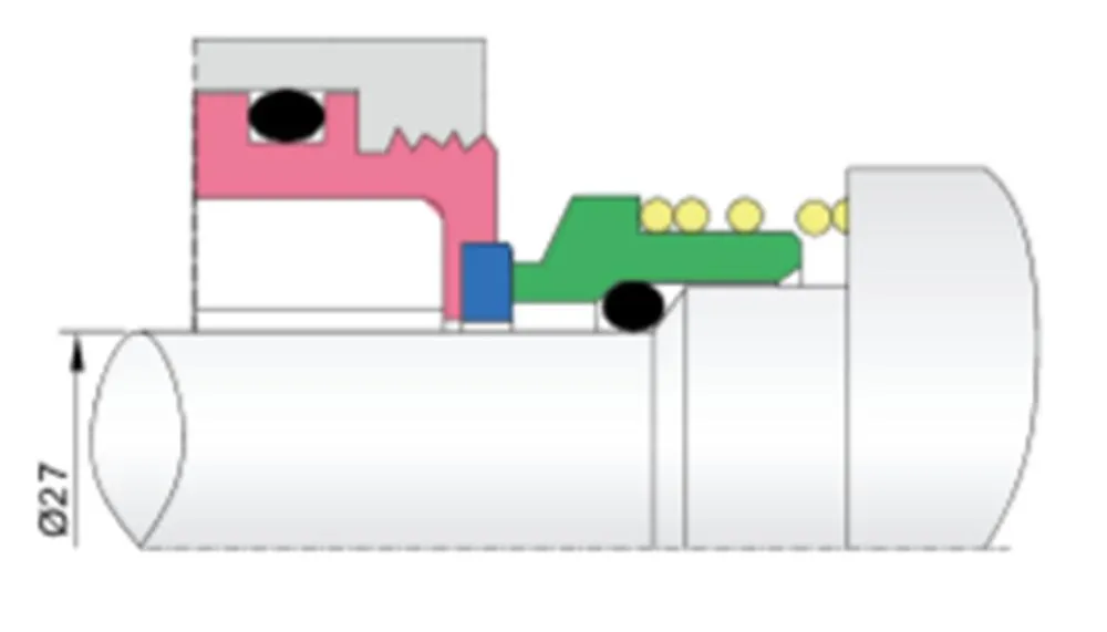 TS92N-27 OEM Mechanical Seals for chemicla Pumps