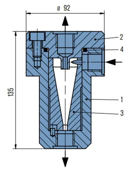 238 ZY Cyclone separators Mechanical Seals for Pumps Pusher Seals