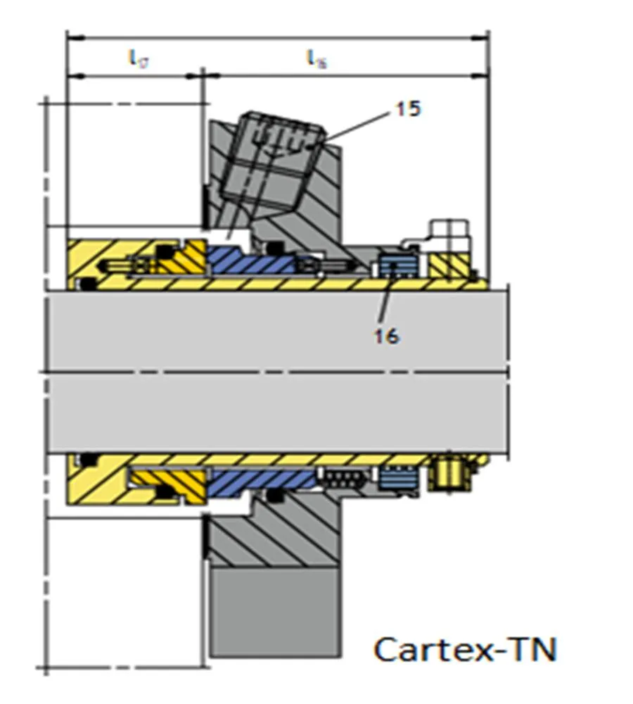 40-Cartex Single seals Mechanical Seals for Pumps Pusher Seals