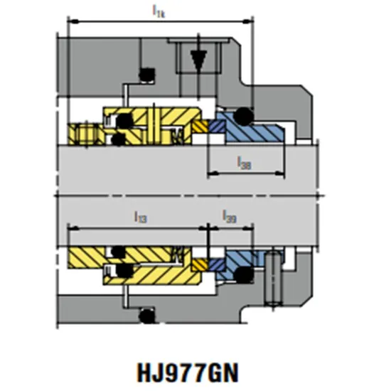 32-HJ92N Mechanical Seals for Pumps Pusher Seals