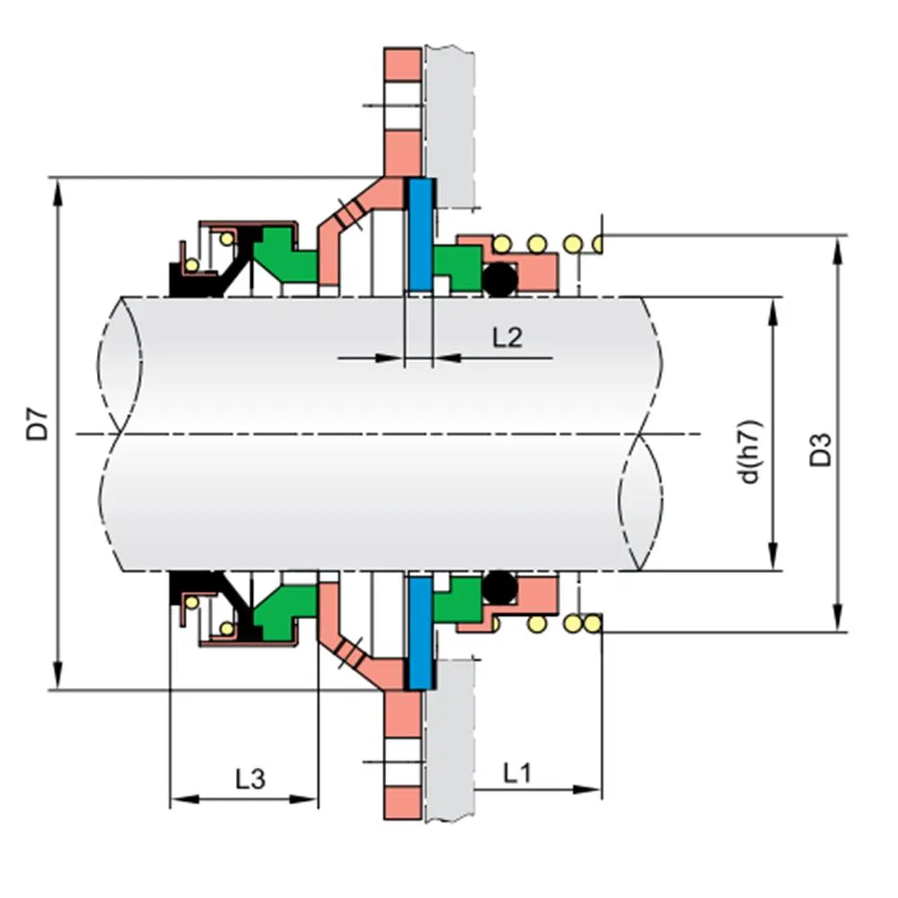 116TS PS01 Mechanical Seals for Sanitary Pumps