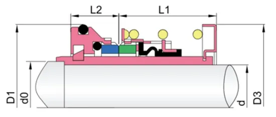 WG NULL OEM Mechanical Seals for Pumps