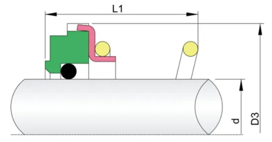 WG 293 OEM Mechanical Seals for Pumps