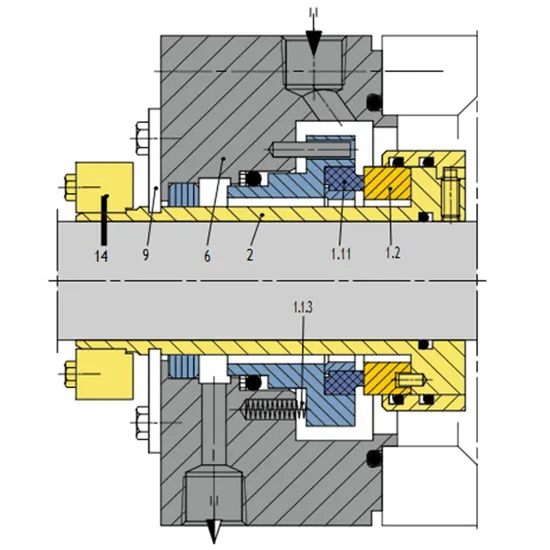 90 SH(V) Mechanical Seals for Pumps Pusher Seals