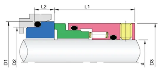 WG591 Multi Spring Mechanical Seals for Pumps