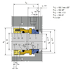 104 CGSH-K Mechanical Seals for Pumps Pusher Seals