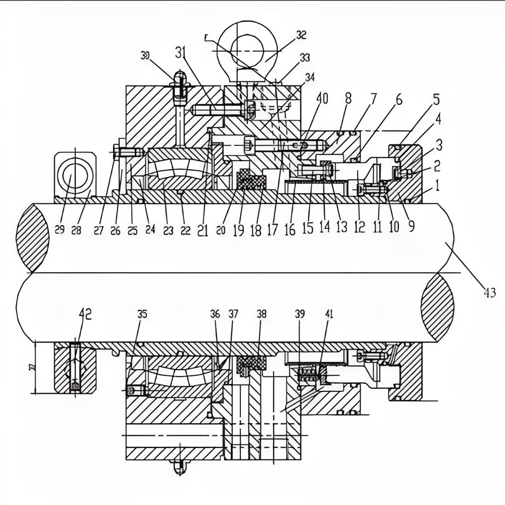 TS Type 270 Agitator Mechanical Seal