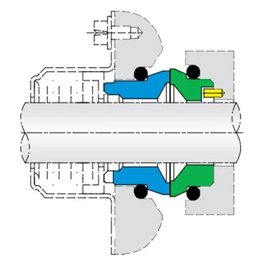 119TS PS08 Mechanical Seals for Sanitary Pumps