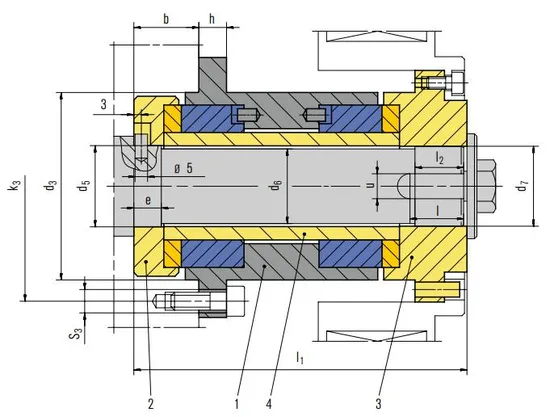 155 LMF1 Mechanical Seals for Pumps Pusher Seals