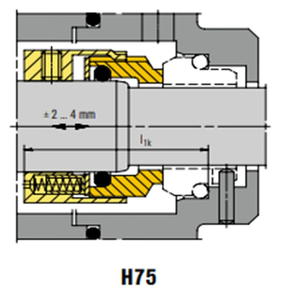 16 H7N Mechanical Seals for Pumps Pusher Seals
