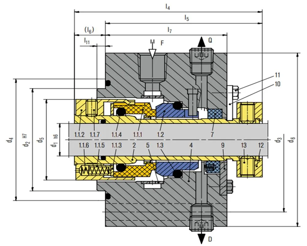 28 H75VN Mechanical Seals for Pumps Pusher Seals