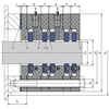 172 Espey WKA300 Mechanical Seals for Pumps Pusher Seals