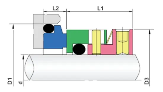 WG68 Wave Spring Mechanical Seals for All  Pumps