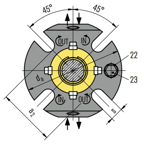 54 Mtex Dual seals Mechanical Seals for Pumps Pusher Seals