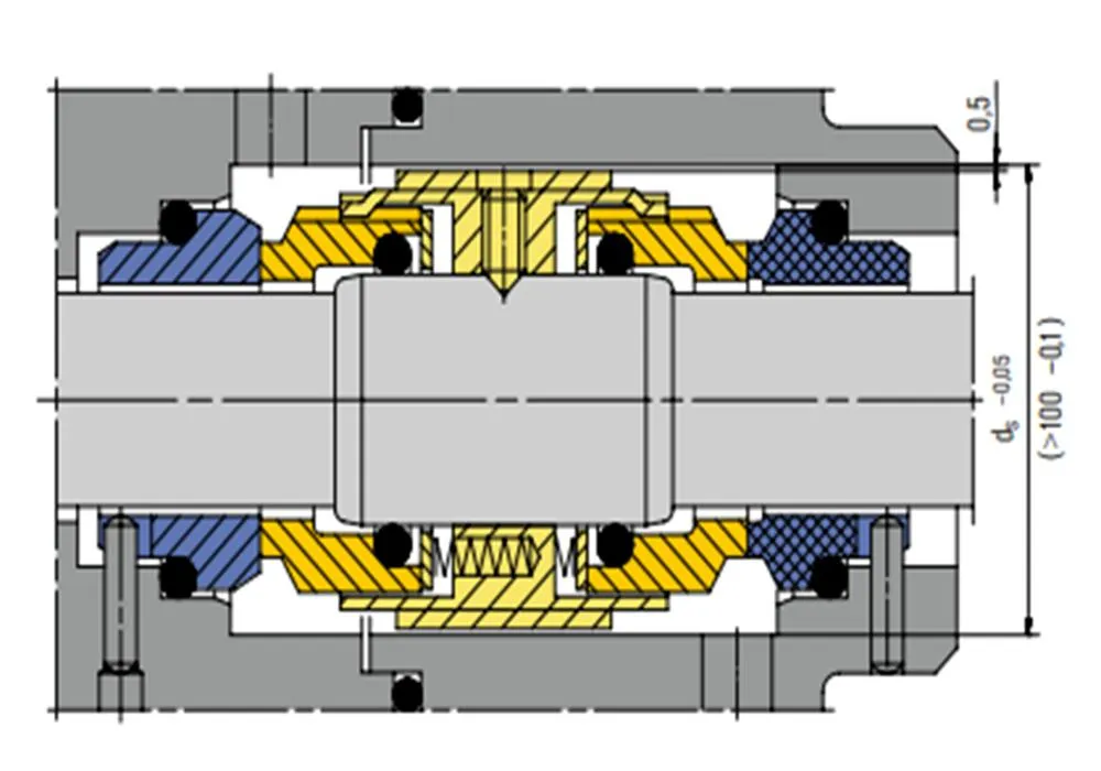 20 H74-D Mechanical Seals for Pumps Pusher Seals