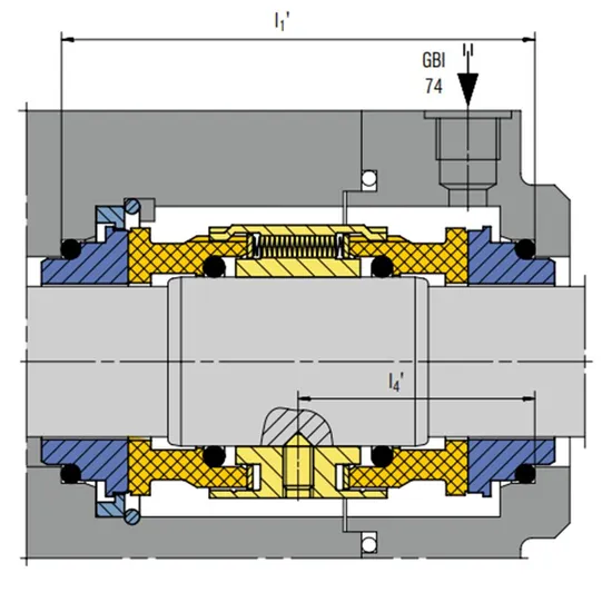 104 CGSH-K Mechanical Seals for Pumps Pusher Seals