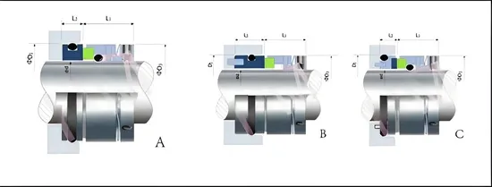 Cartridge Mechanical Seal Replacement W09 Roplan RTH88 Seal Sealol 555 Sealm IBEX MOG Seal Roplan 852/821/822