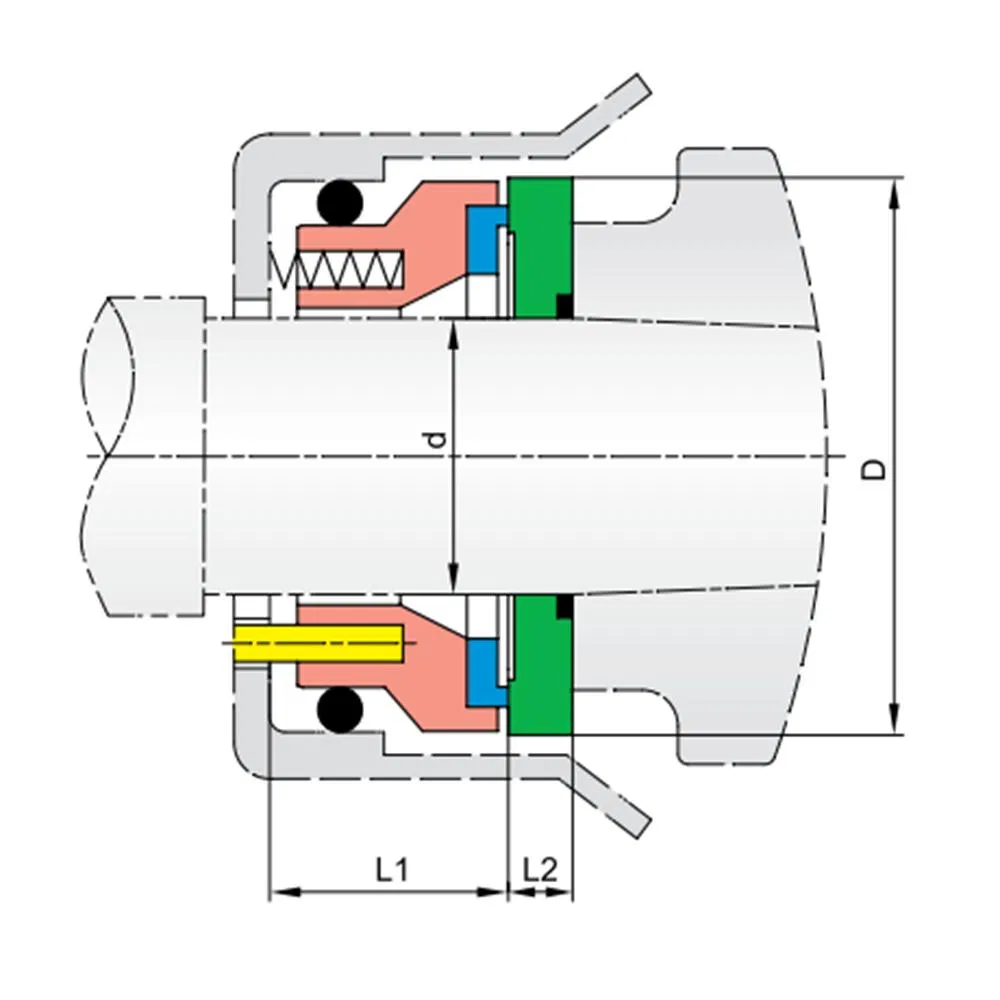 117TS PS04 Mechanical Seals for Sanitary Pumps