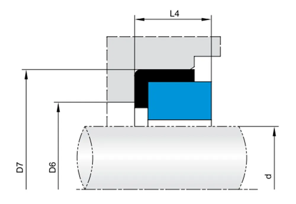 40TS L04 Mechanical Seals Seat Series for Pumps