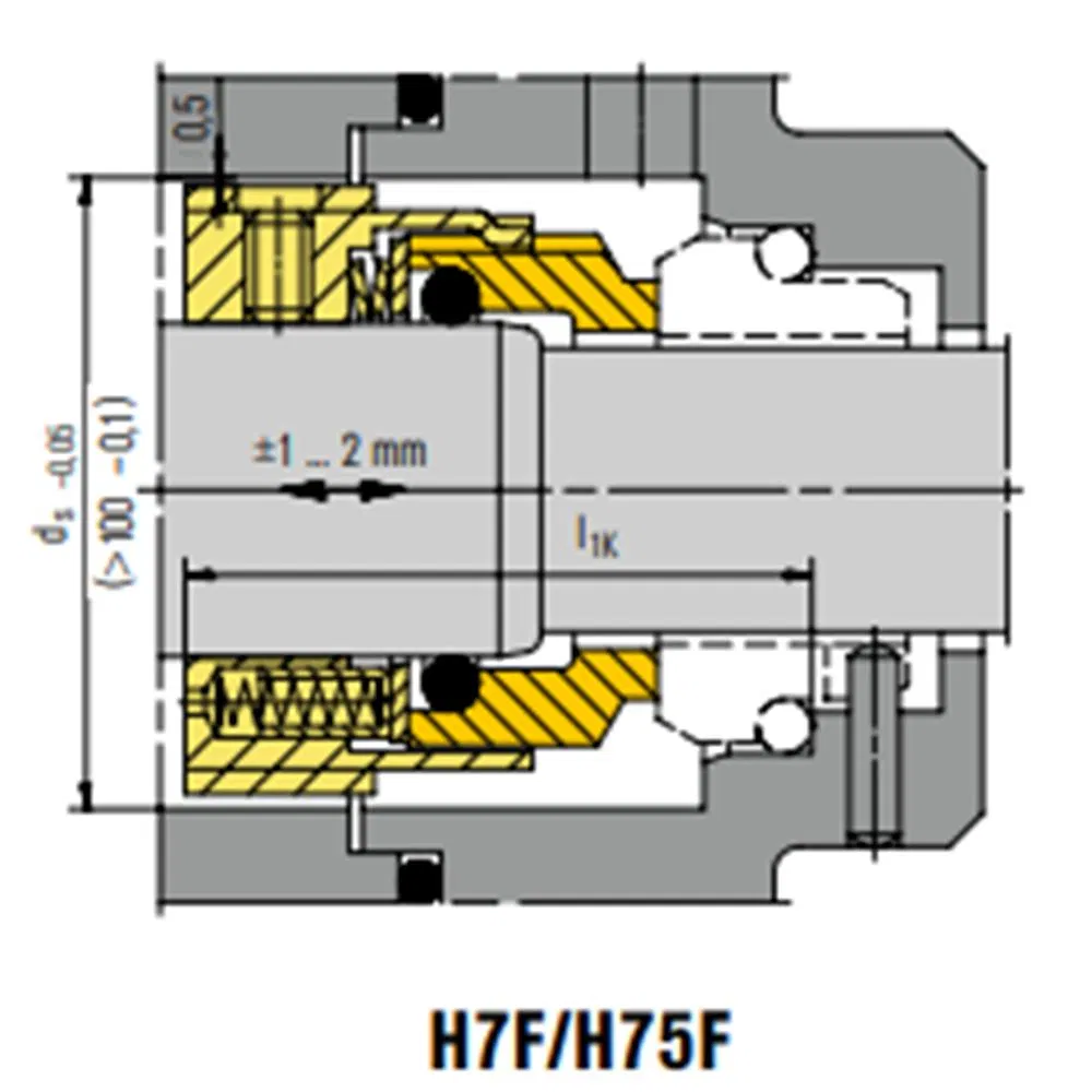 16 H7N Mechanical Seals for Pumps Pusher Seals