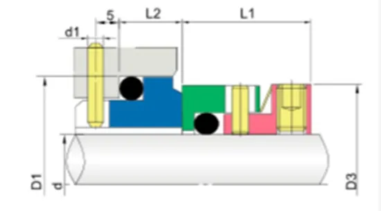 WG68C Wave Spring Mechanical Seals for Pumps