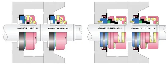 88TS PB20 Elastomer Bellow Mechanical Seals for Pumps