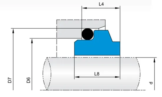 20TS C04 Mechanical Seals Seat Series for Pumps