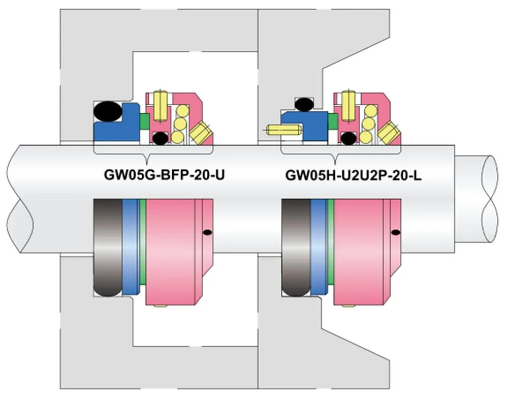 WG 05GH Flygt Pump Mechanical Seals for Pumps